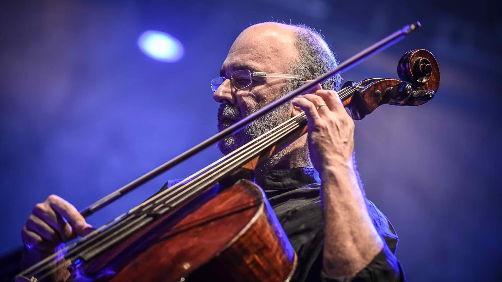 Jaques Morelenbaum y su cello, una marca registrada de la buena música (Foto: Roberto Cifarelli)