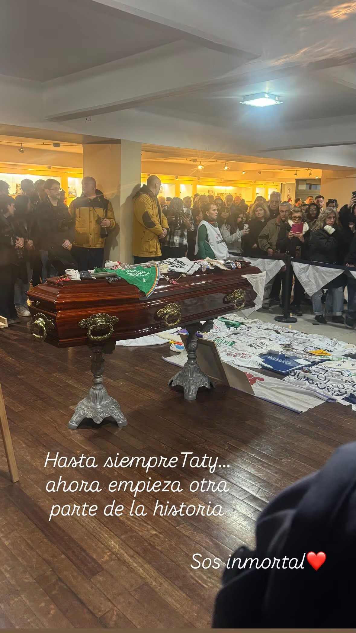 Nancy Dupl&aacute;a comparti&oacute; en Instagram un mensaje de despedida a Taty Almeida y escribi&oacute;: &ldquo;Hasta siempre Taty&hellip; ahora empieza otra parte de la historia. Sos inmortal&rdquo;