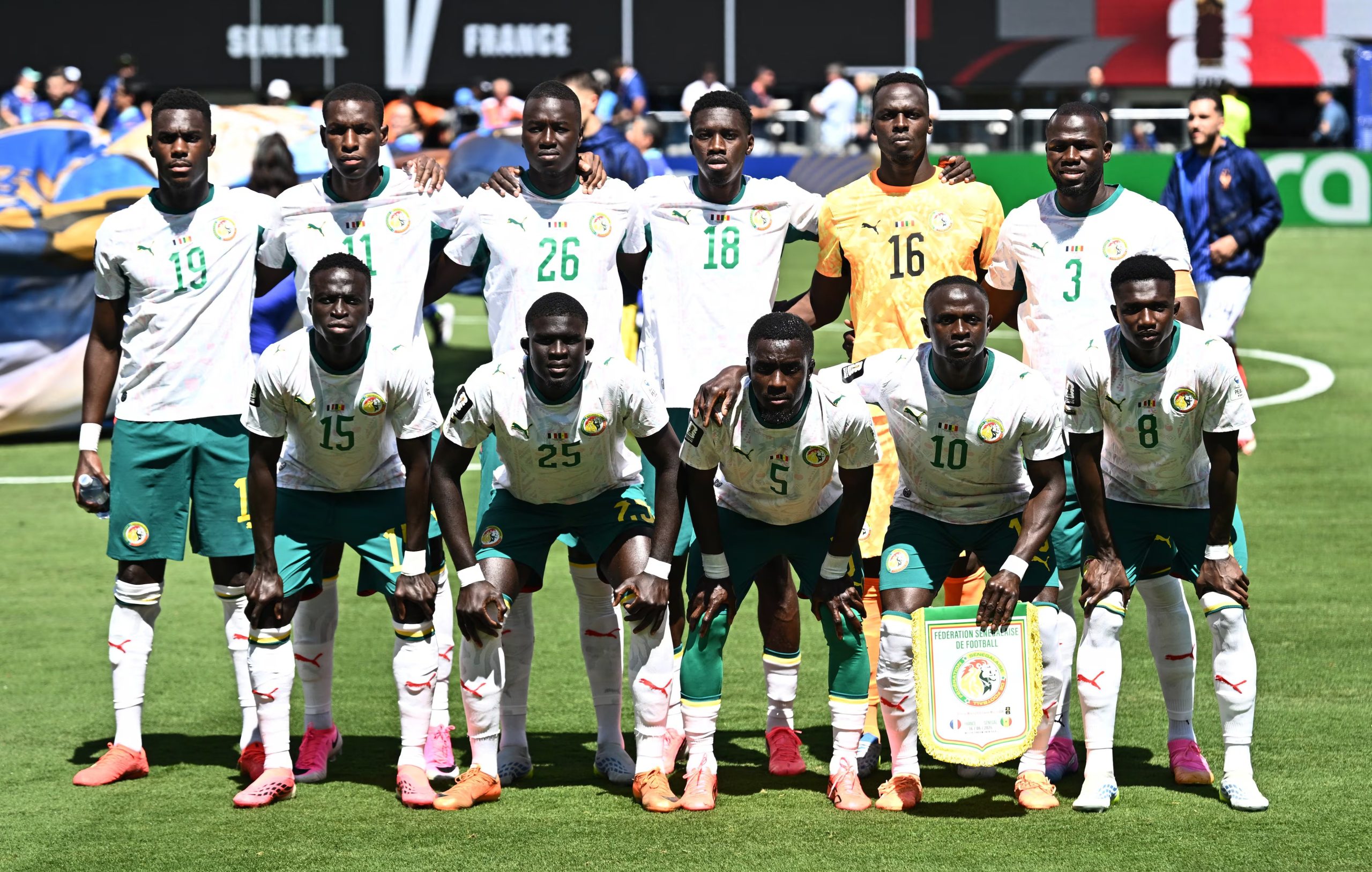 Los jugadores de Senegal (REUTERS/Dylan Martinez)