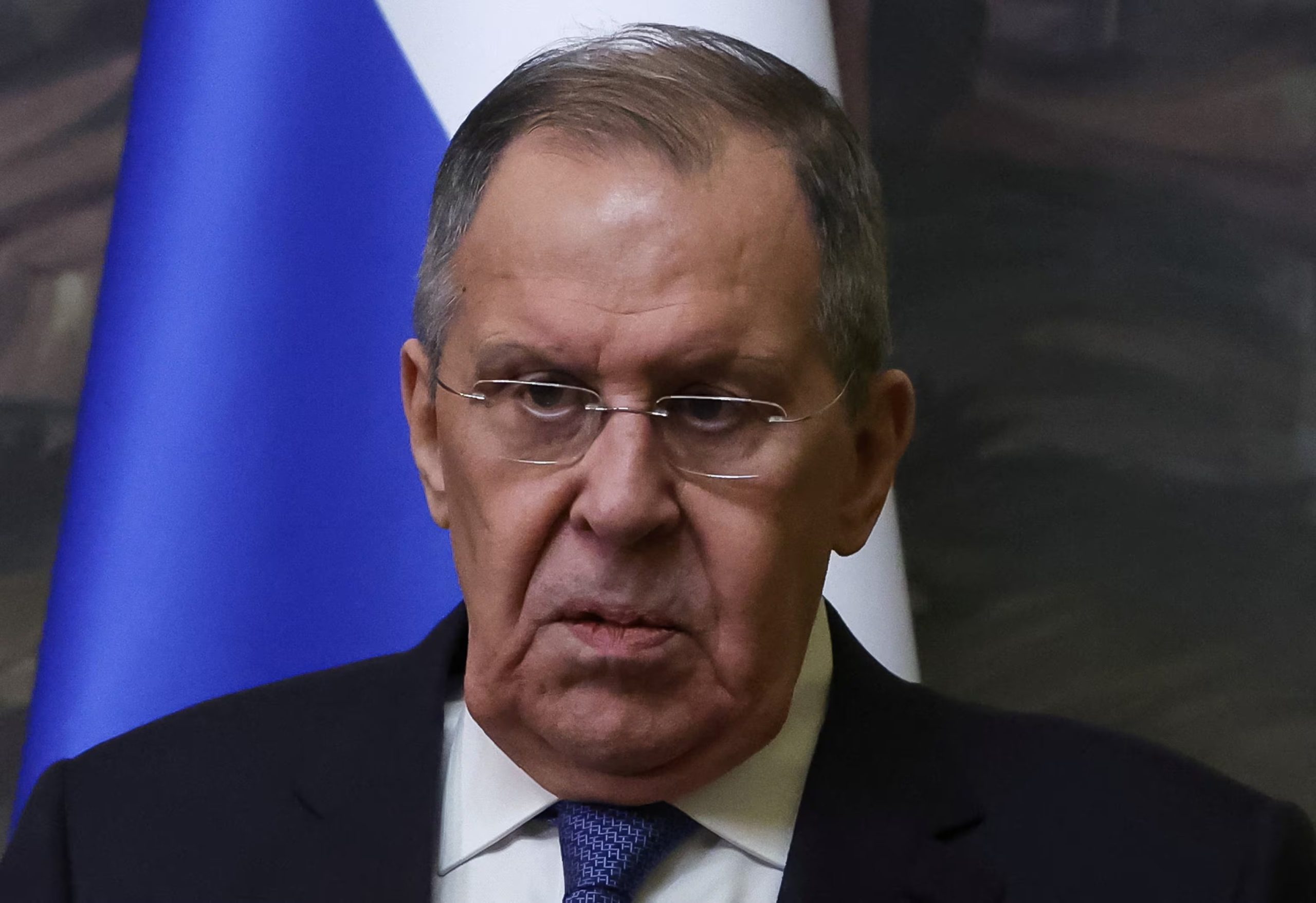 El canciller ruso Serguéi Lavrov, en una conferencia de prensa en Moscú, el 19 de junio de 2026. (Foto Sergei Ilnitsky/Pool vía Reuters)
