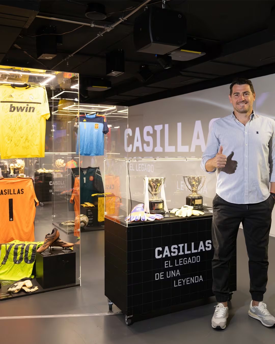 La camiseta desaparecida era una de las piezas de la colecci&oacute;n que m&aacute;s visitas concentraba, depositada en el museo por el propio Casillas