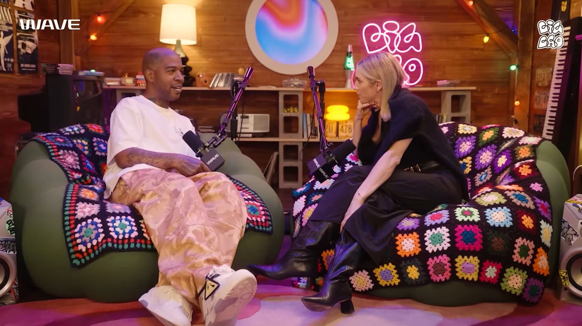 Brittany Snow explicó que Parachute nació de su experiencia con trastornos alimentarios, adicción y salud mental (YouTube: Big Bro with Kid Cudi)