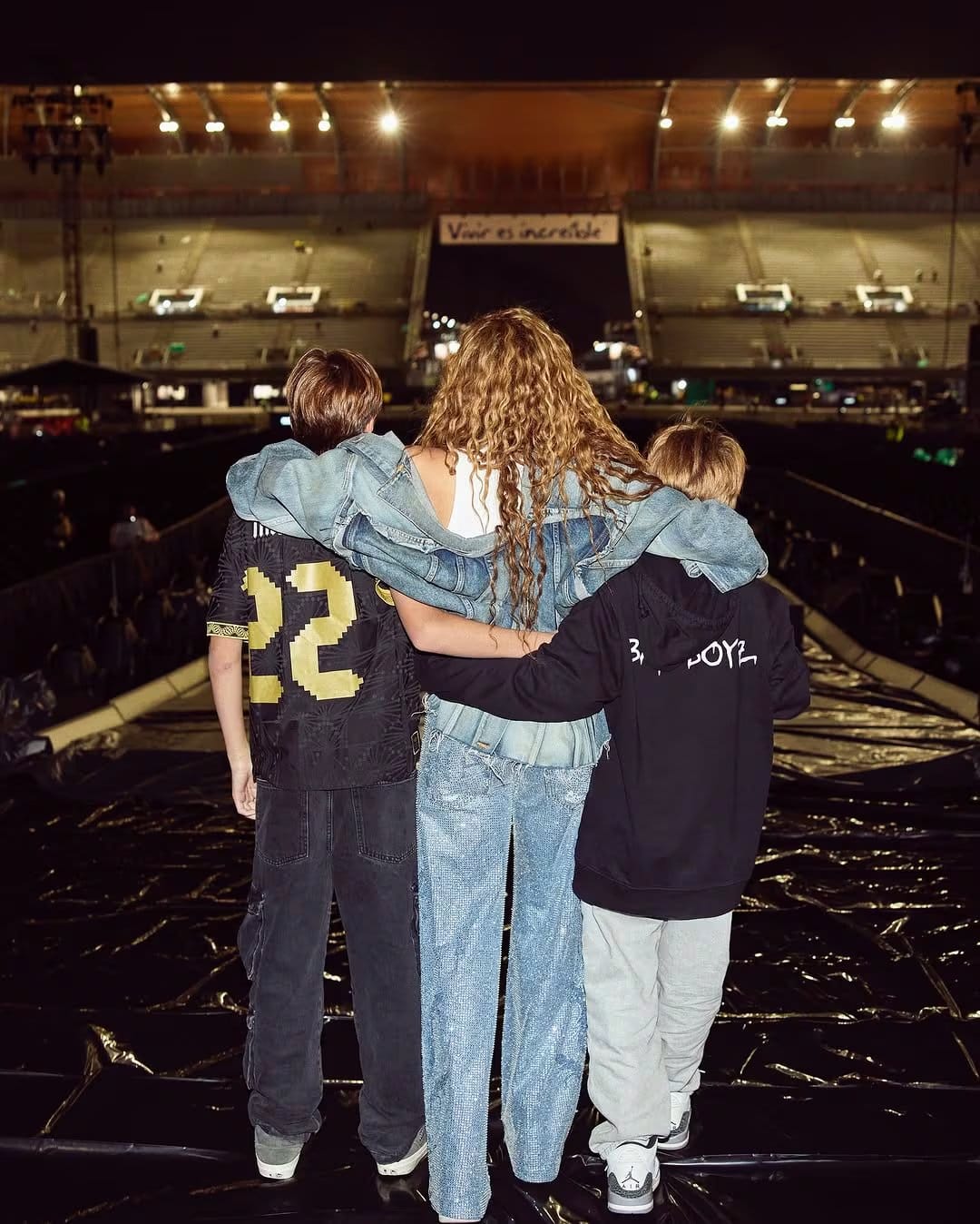 La barranquillera mantiene un ritmo de vida activo, incluso en sus días libres, cuando disfruta tiempo con sus hijos - crédito @shakira/Instagram