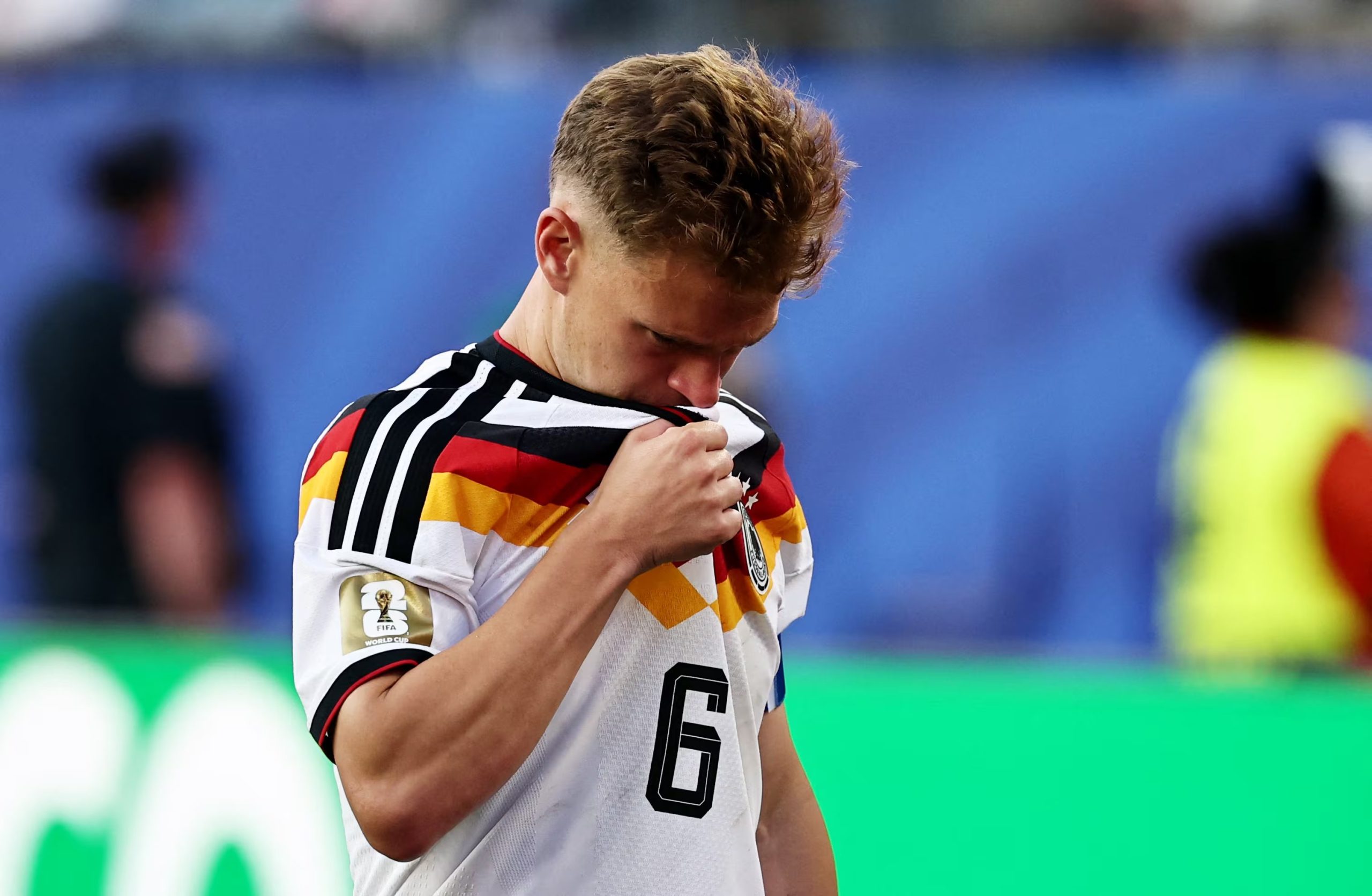 Kimmich asumi&oacute; la responsabilidad de los jugadores y descart&oacute; culpar al entrenador, al &aacute;rbitro o al rival por la eliminaci&oacute;n (Reuters/Winslow Townson)