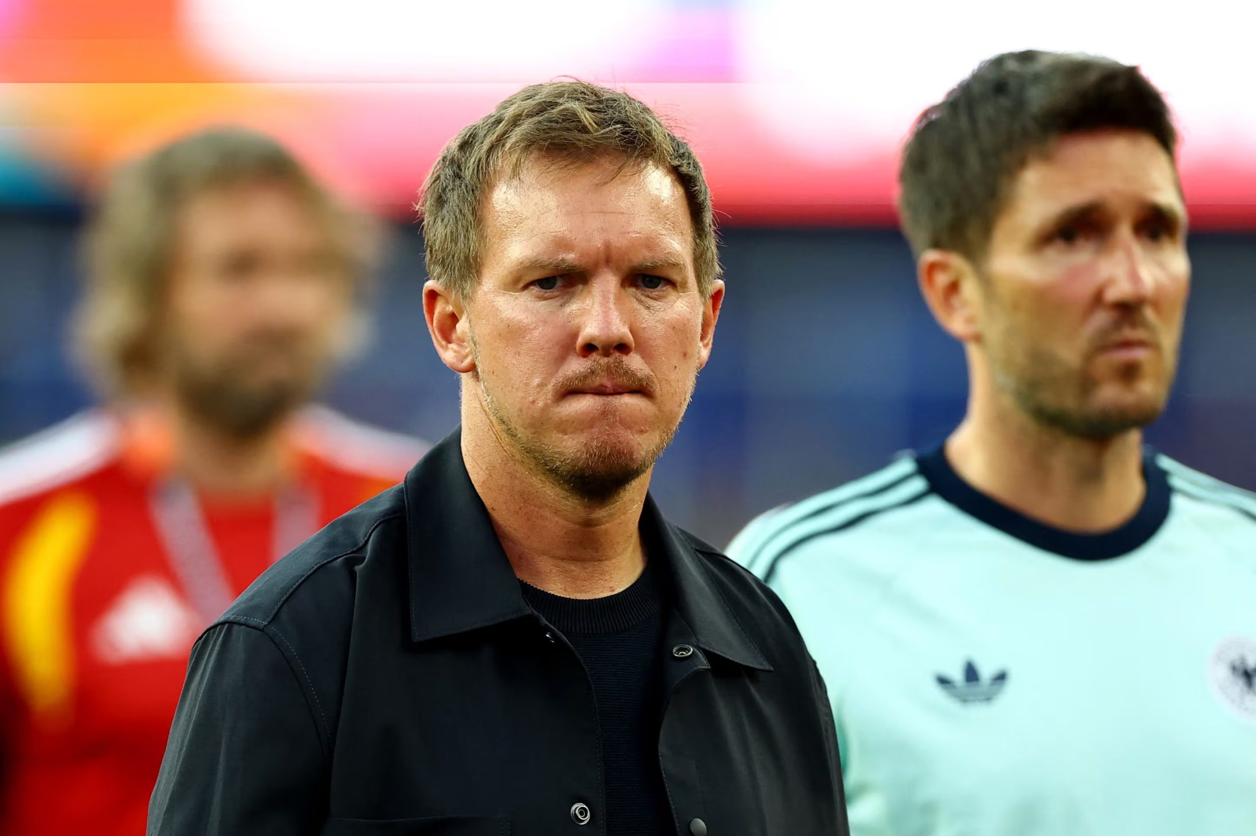 Nagelsmann manifest&oacute; su voluntad de continuar al frente de la selecci&oacute;n, con contrato vigente hasta la Eurocopa 2028 (REUTERS/Peter Cziborra)