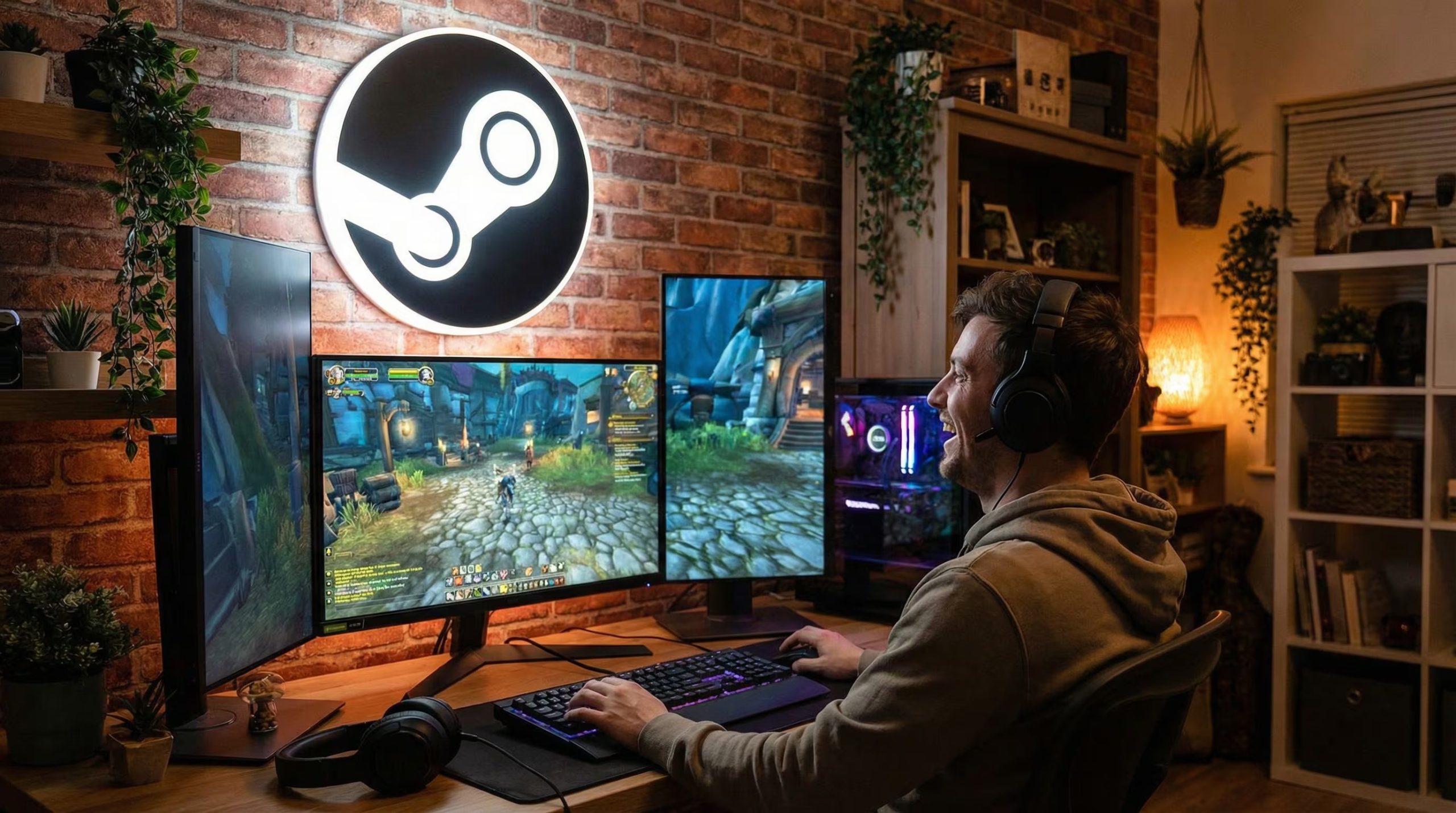 Steam cuenta con un catálogo permanente de juegos gratuitos para PC. (Imagen Ilustrativa Infobae)
