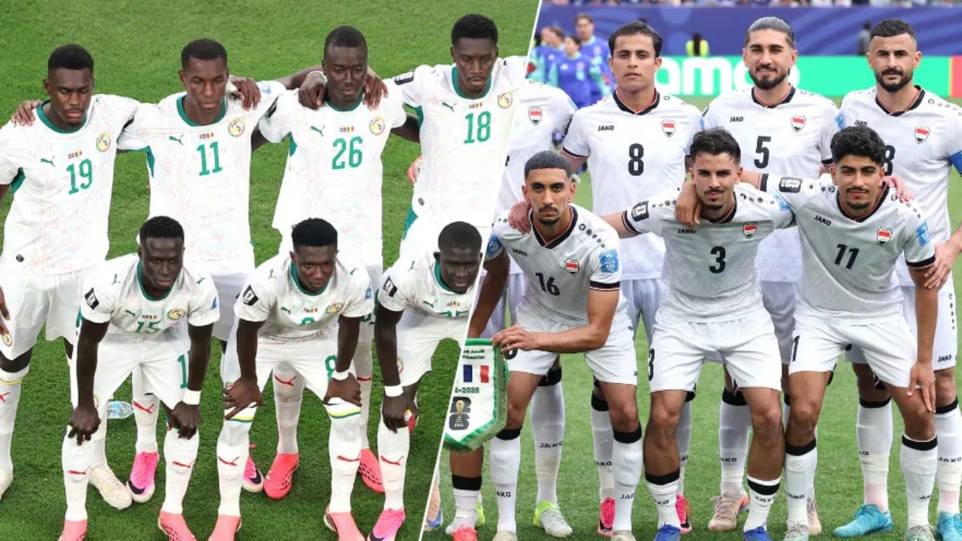 Senegal e Irak se enfrentan por la fecha final del Grupo I. - Cr&eacute;dito: Difusi&oacute;n