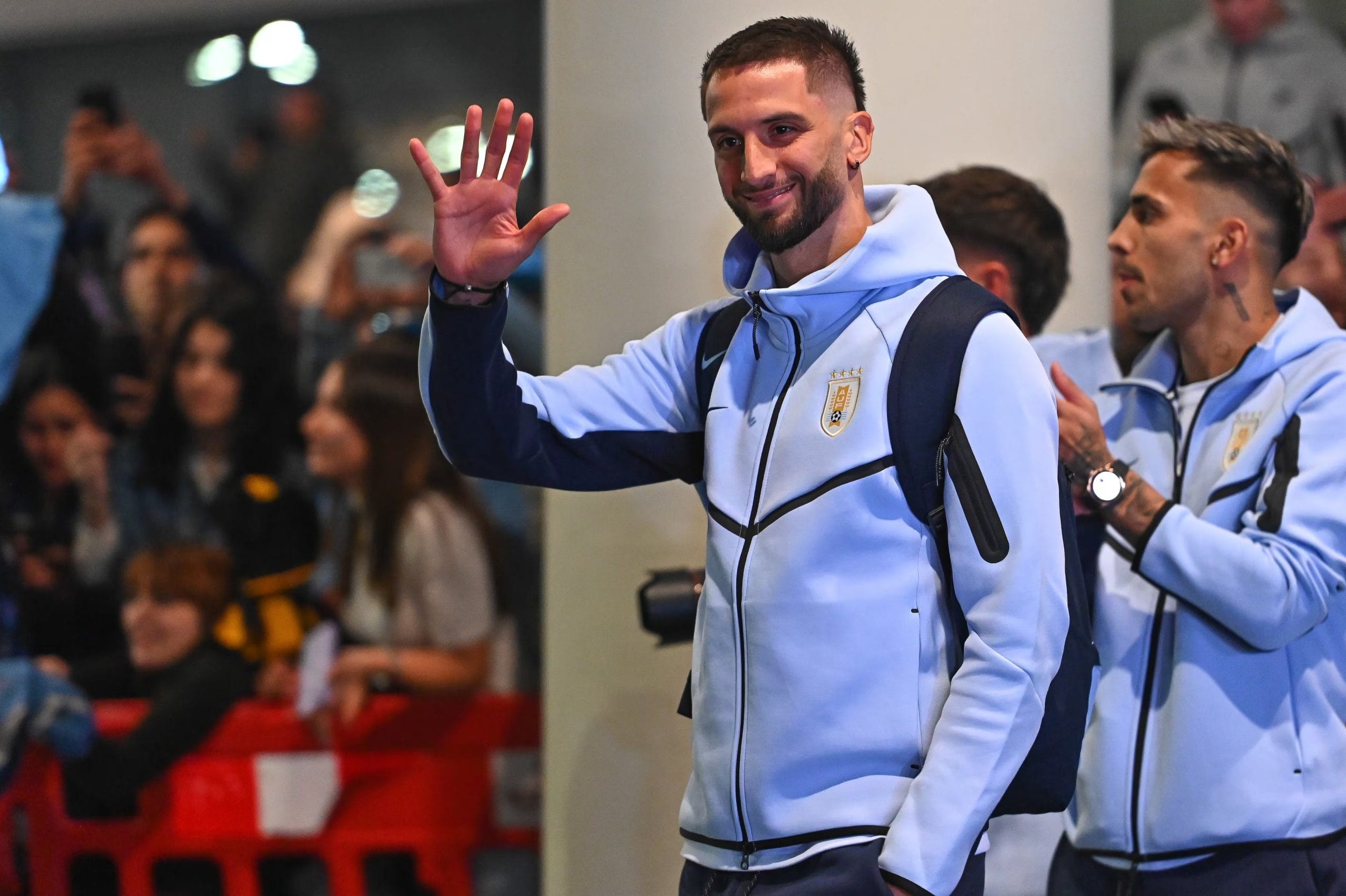 Gemini ubica a Uruguay como favorito ante Arabia Saudita por el nivel de Federico Valverde, Rodrigo Bentancur y Darwin N&uacute;&ntilde;ez.(EFE/Federico Guti&eacute;rrez)
