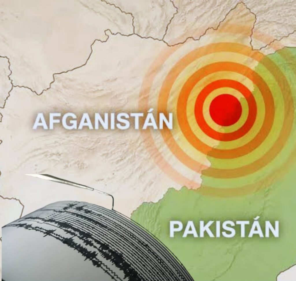 Terremoto de 6.1 sacude la frontera entre Afganistán y Pakistán