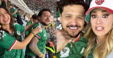 Nodal en el ojo del huracán: así ignoró a Ángela Aguilar en el México vs. Ecuador