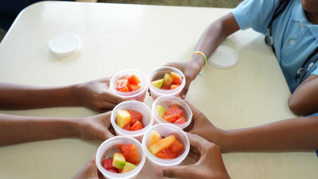 INABIE resalta impacto de la entrega de frutas en la alimentación estudiantil
