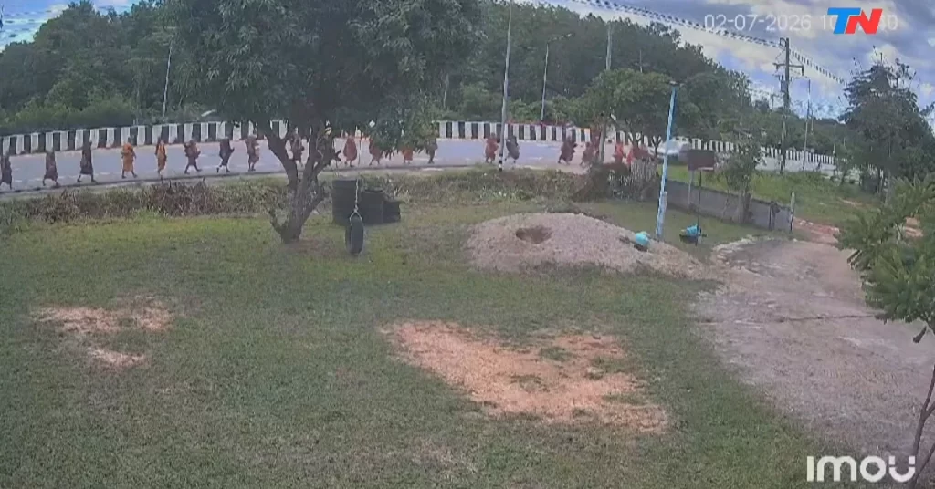 Alarmante incidente con grupo de monjes en Tailandia se vuelve viral