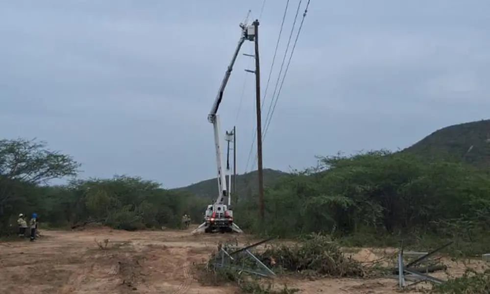 ETED restablece el servicio de transmisión hacia Jimaní