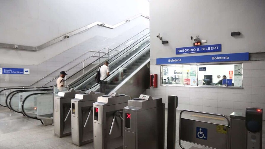 EMT continuará mantenimiento en estación Gregorio Urbano Gilbert del Metro