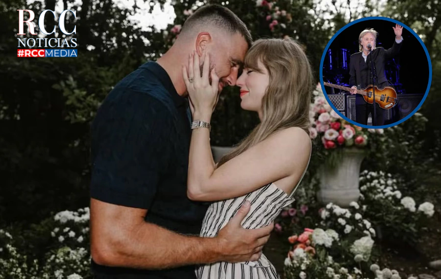 Paul McCartney sorprende con show en la boda de Taylor Swift y Travis Kelce en Nueva York