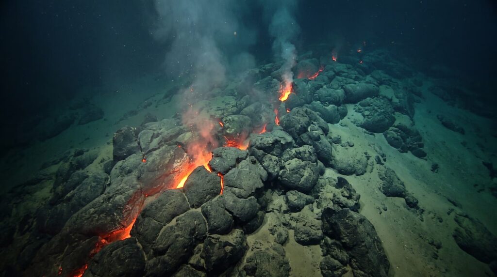 Histórico: científicos captan en vivo la expansión del fondo oceánico en el Índico