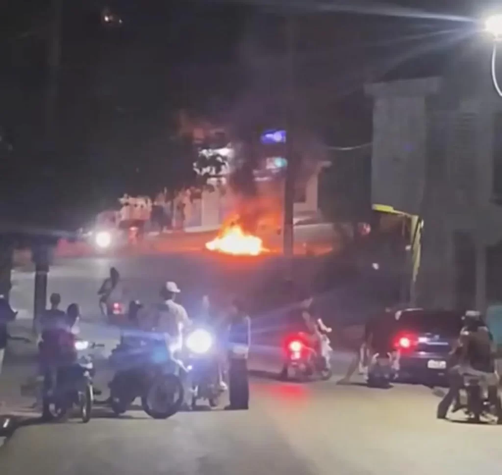 Protesta en El Seibo por la muerte de un joven a manos de un agente policial