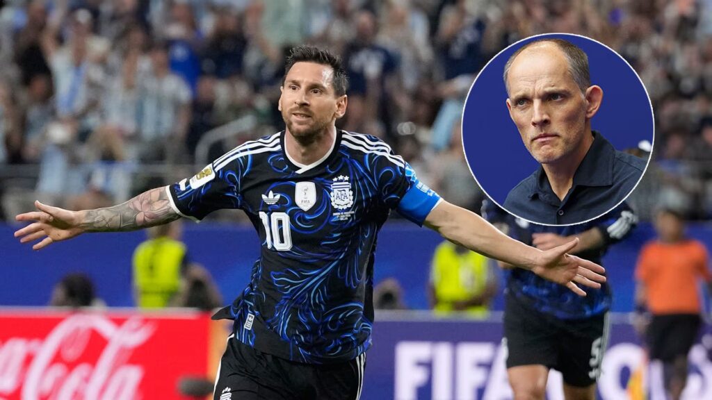 Tuchel se sorprende por camiseta azul de Argentina en semifinal