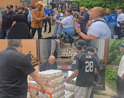 Religiosos y bodegueros NYC envían ayuda para damnificados Venezuela