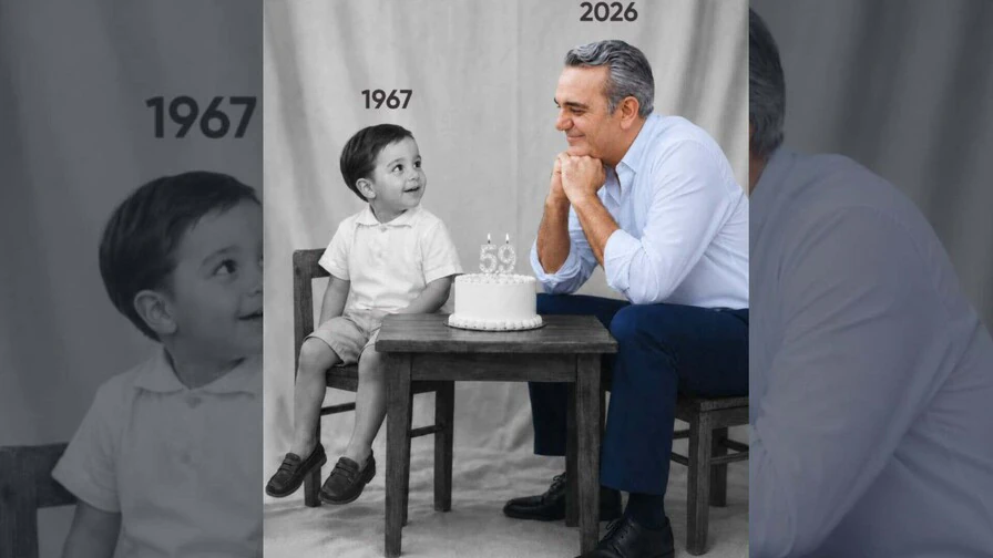 El presidente Luis Abinader cumple 59 años este domingo