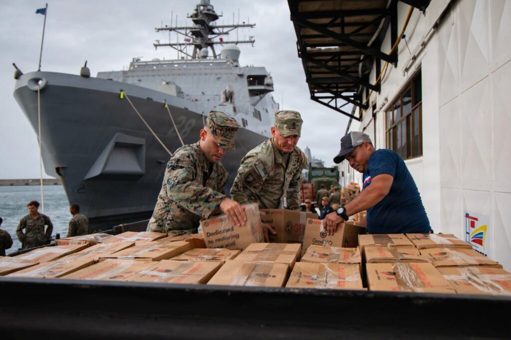 Ejército de EE. UU. mantiene asistencia humanitaria en Venezuela