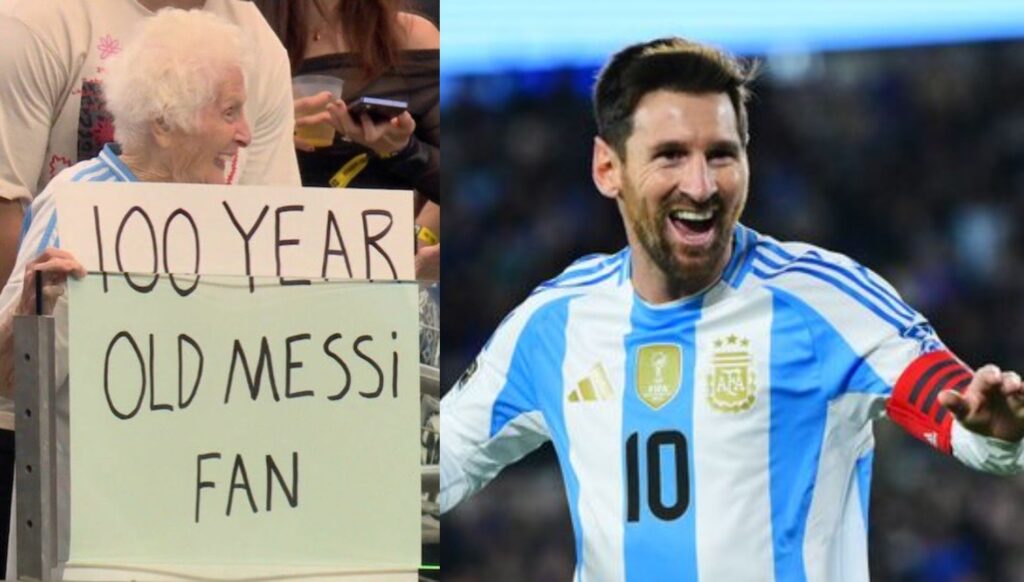 VIDEO | Esta es la abuela que conquistó Argentina por su amor a Messi