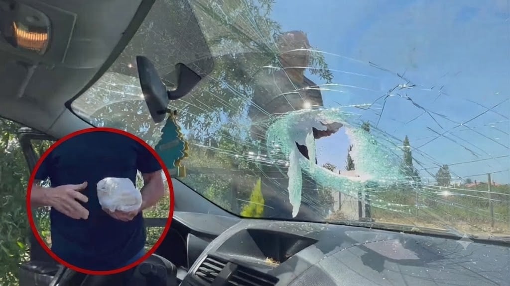 Vuelven a lanzar piedras en la autopista de Las Américas y una mujer resulta gravemente herida