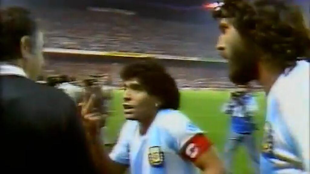 Maradona vs España: el único duelo que casi termina en escándalo
