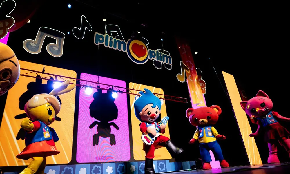 Regresó Plim Plim a llenar de magia las vacaciones familiares