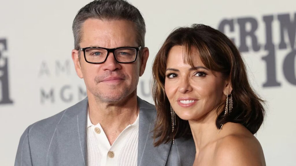 Matt Damon revela el secreto de su matrimonio de 20 años con Luciana Barroso