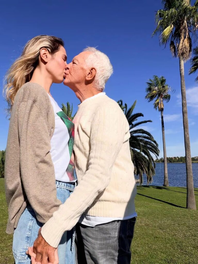El gesto romántico de Eduardo Costantini que emocionó a Elina en Francia