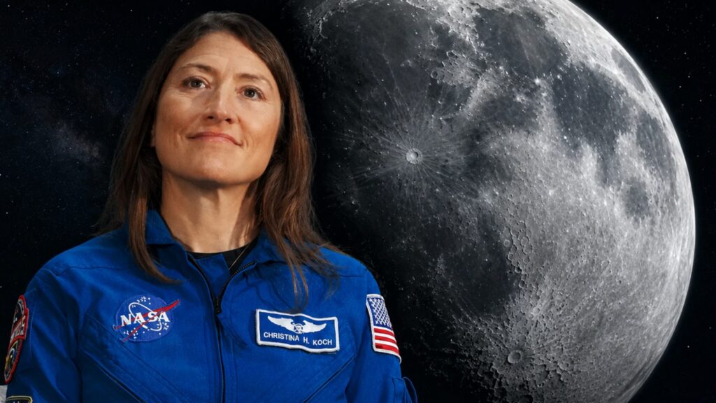 Christina Koch, se convierte en la primera mujer en viajar alrededor de la Luna