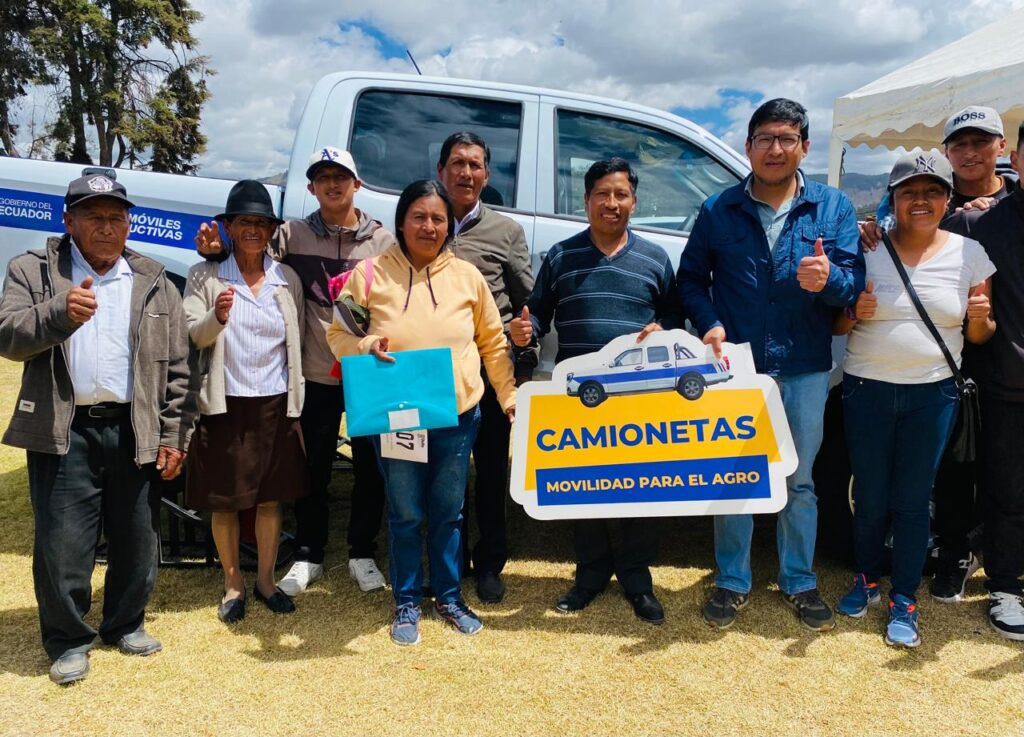 Más de USD 112 mil impulsan la mecanización y la movilidad productiva en Cotopaxi