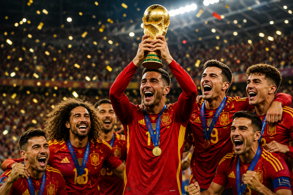 España conquista el Mundial 2026 tras vencer a Argentina 1-0