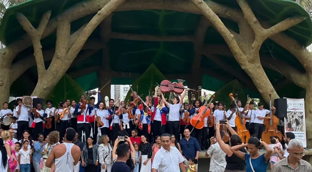 Con música, Punta Cana abraza a Venezuela