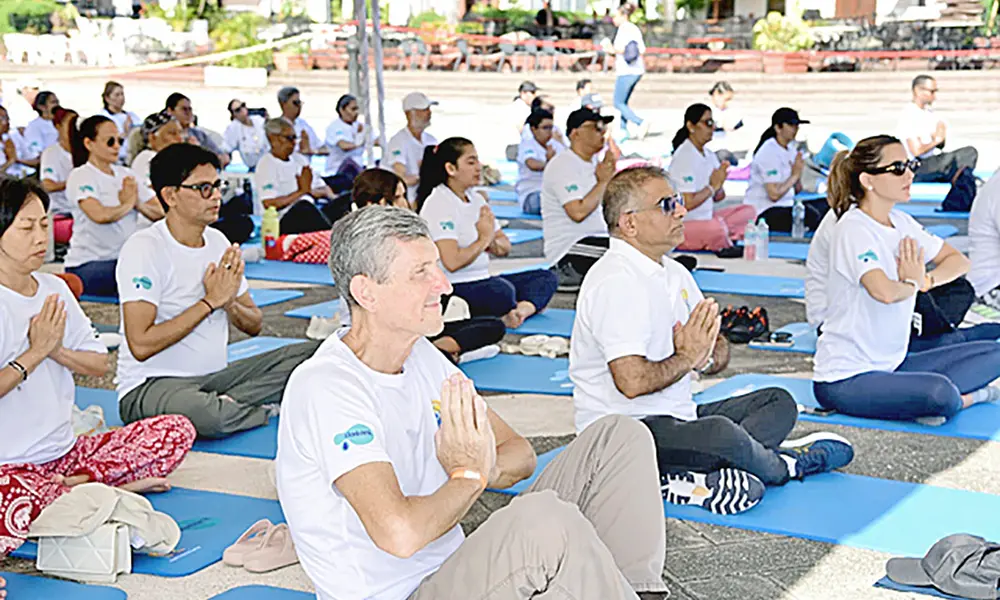 Embajada de la India festeja Día Internacional del Yoga