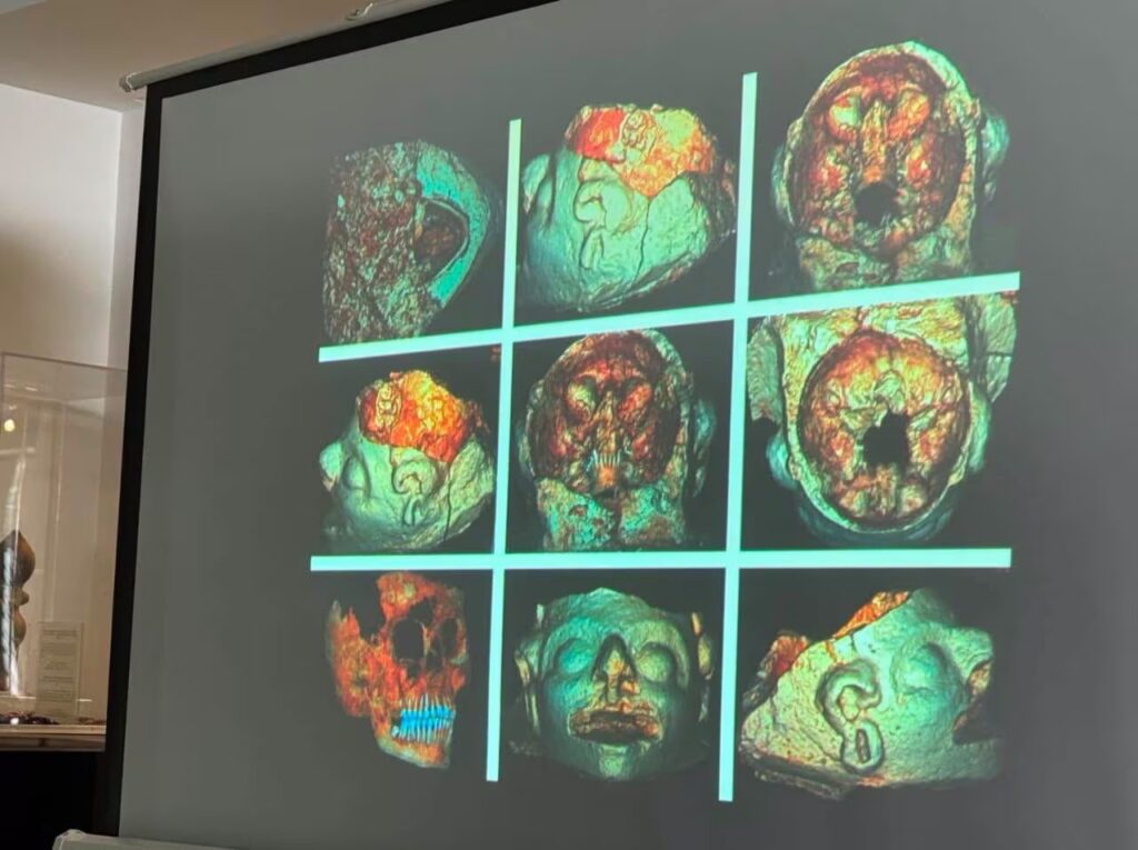 Un estudio de la Fundación La Ruta Maya identifica a un adolescente en un cráneo estucado en el área ixil del altiplano guatemalteco