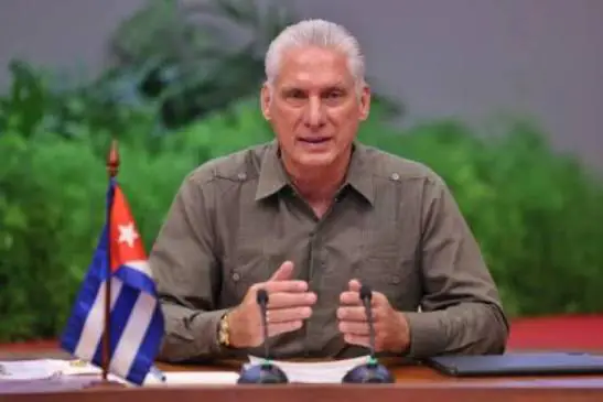 Díaz-Canel tacha de agresión deliberada la política de presión ejercida por EE. UU.