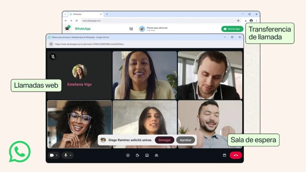 WhatsApp Web ya permite hacer y recibir llamadas con nuevas funciones