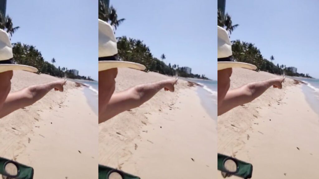 «¿Para qué es la playa?»: Artista dominicano estalla por reglas en Juan Dolio
