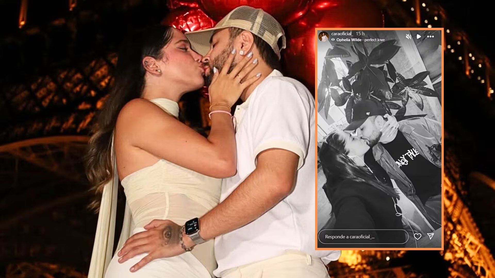 Cara y Jake Castro se convirtieron en una de las parejas m&aacute;s estables de redes sociales - cr&eacute;dito @caraoficial_/Instagram