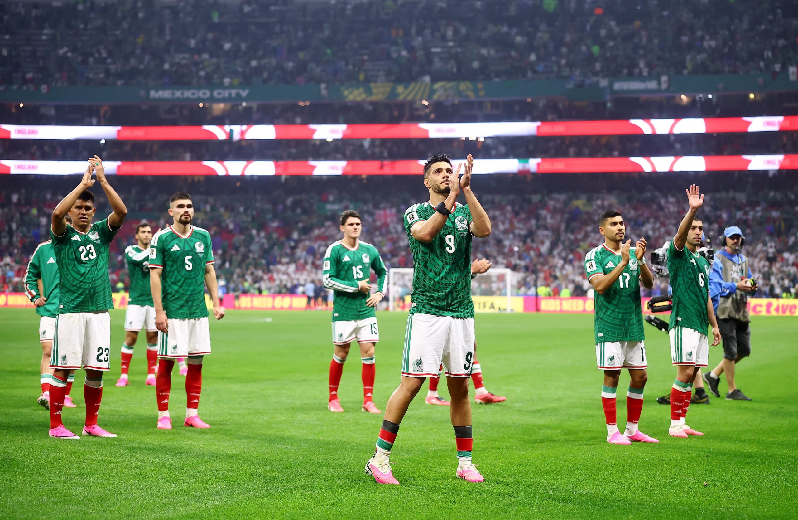 La Selección Mexicana se despidió del inolvidable Mundial 2026 tras caer 3-2 contra Inglaterra en el Estadio Azteca. REUTERS/Eloisa Sanchez
