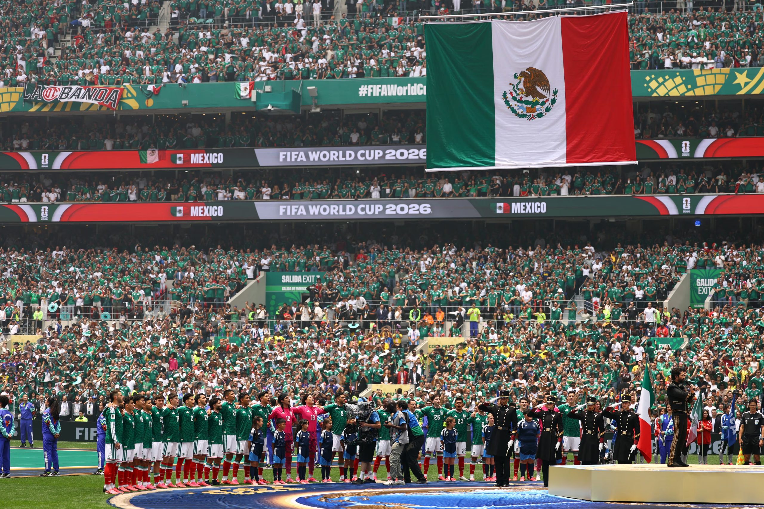 El M&eacute;xico vs Inglaterra ser&aacute; el &uacute;ltimo partido del Mundial 2026 en M&eacute;xico y el Azteca se despedir&aacute; de su afici&oacute;n tras ser anfitri&oacute;n en 1970, 1986 y 2026. REUTERS/Kai Pfaffenbach