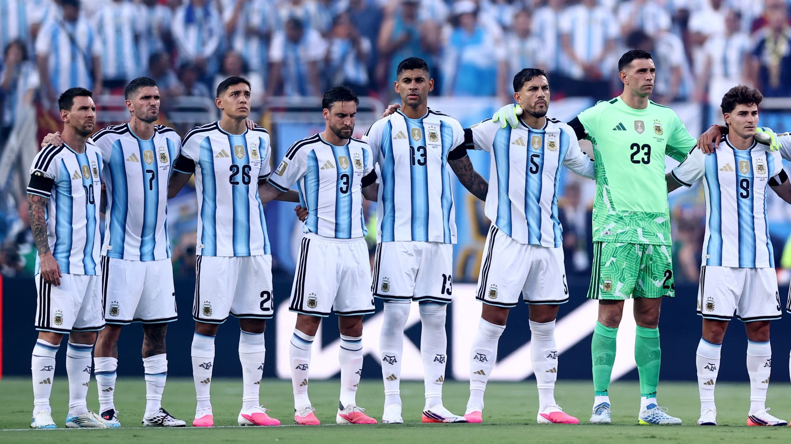 El campe&oacute;n del Mundial 2026 recibir&aacute; 50 millones de d&oacute;lares, 8 millones m&aacute;s que lo que cobr&oacute; Argentina por ganar Qatar 2022
(REUTERS/Lee Smith)