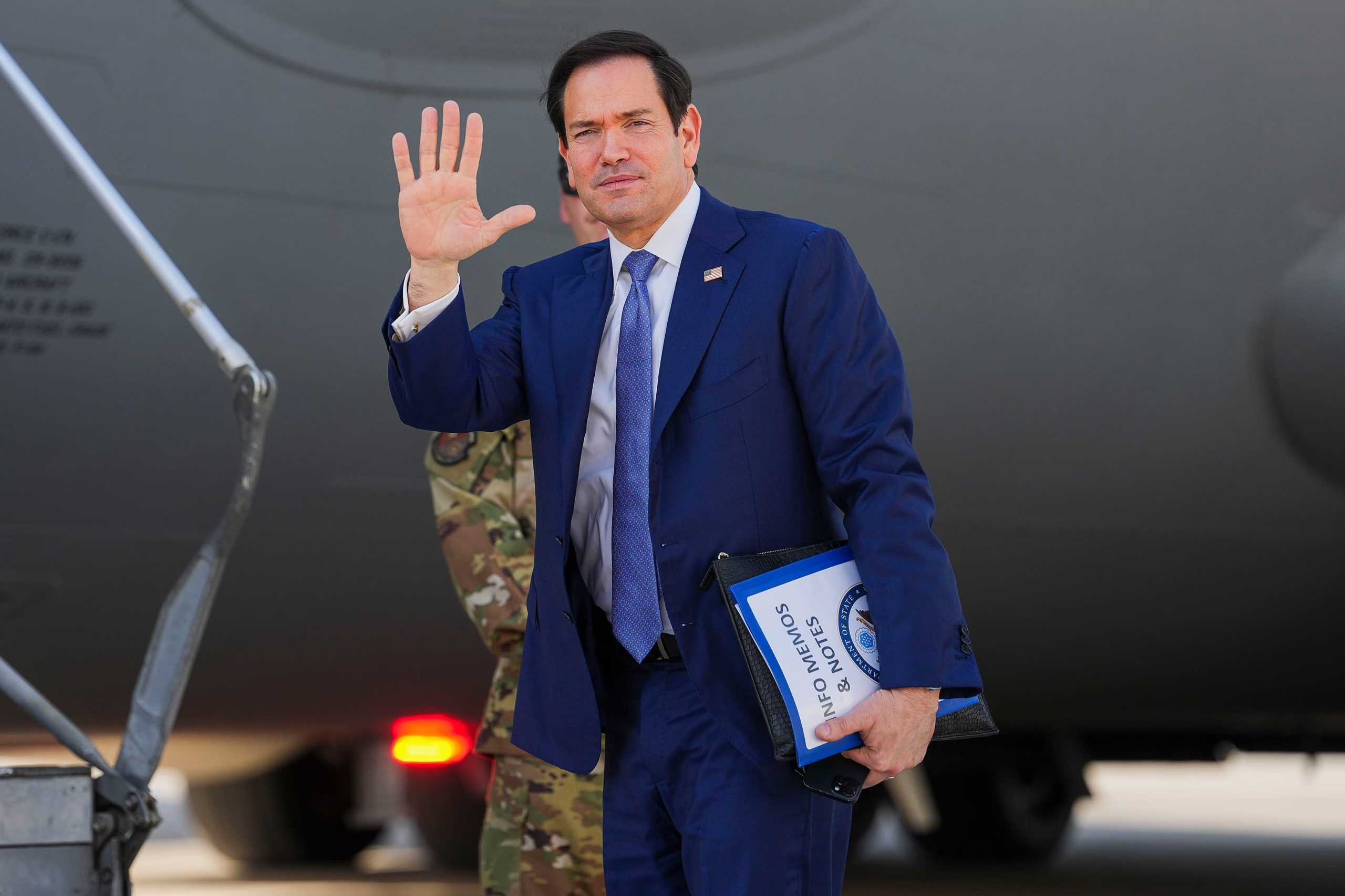 El secretario de Estado norteamericano, Marco Rubio (Eric Lee/Pool Photo v&iacute;a AP)