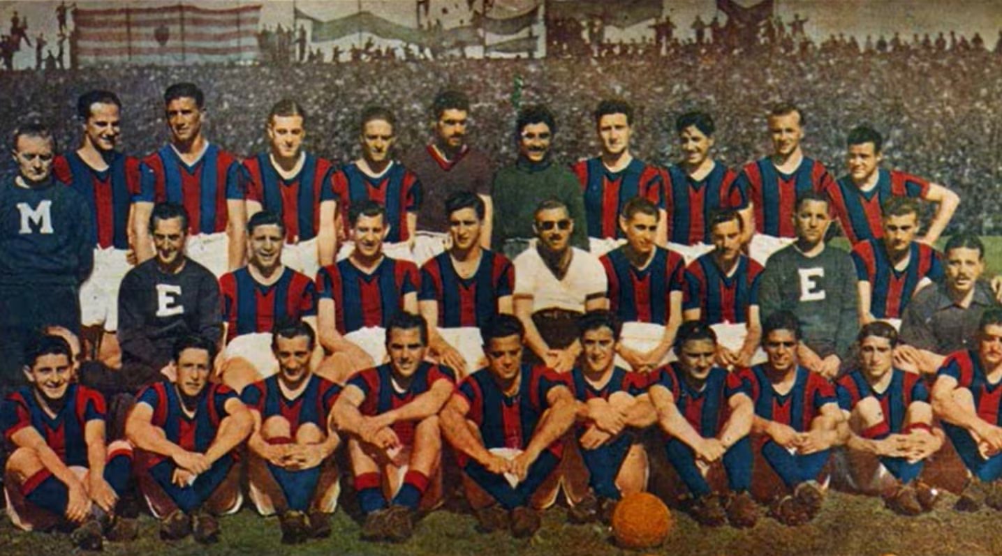 El seleccionado de España recibió 13 goles en dos partidos ante el equipo de Boedo, primero en Barcelona y luego en Madrid (Crédito: Captura de video)