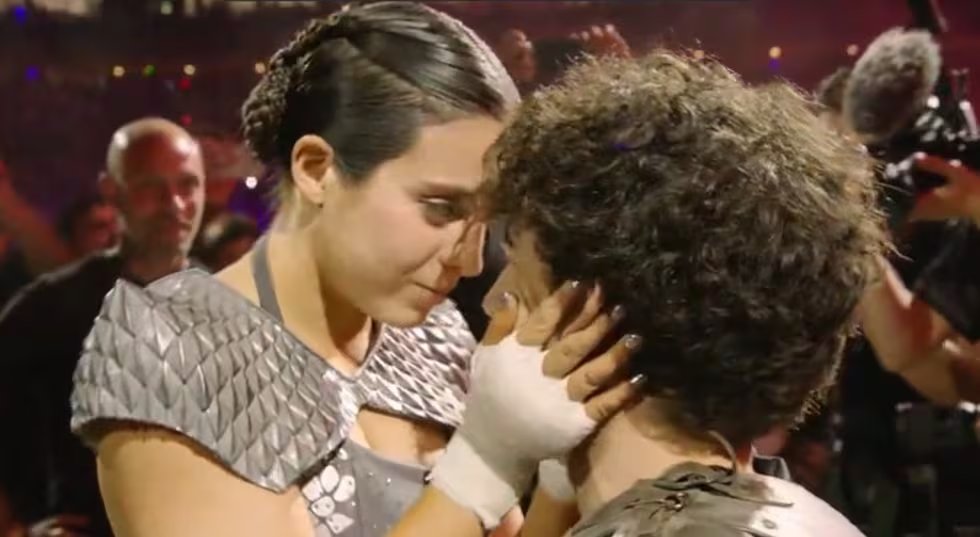 RoRo y Pablo en 'La Velada VI' (YOUTUBE).