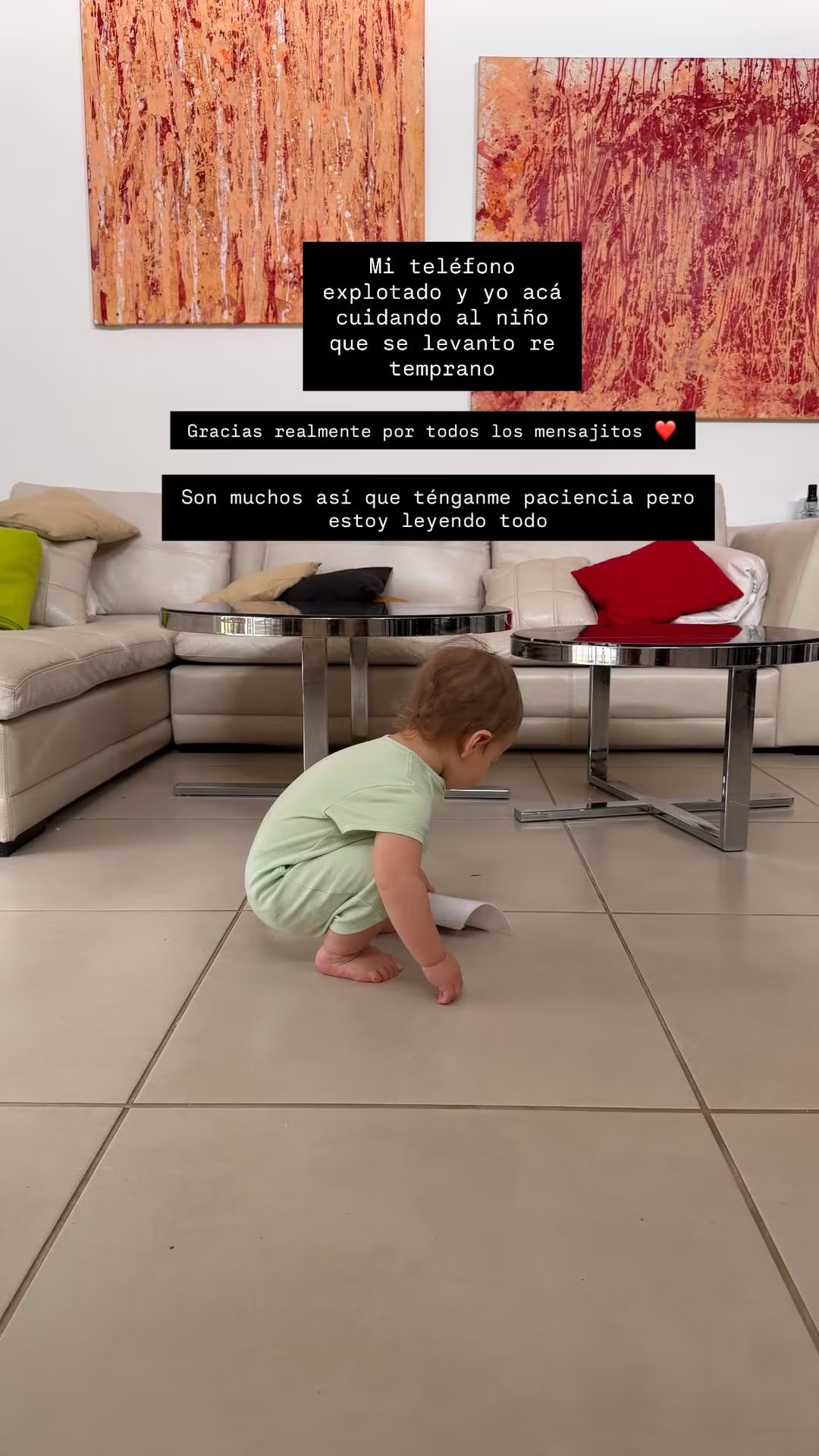 La gratitud de Caro Trippar con sus seguidores y el respaldo en su hijo Milo