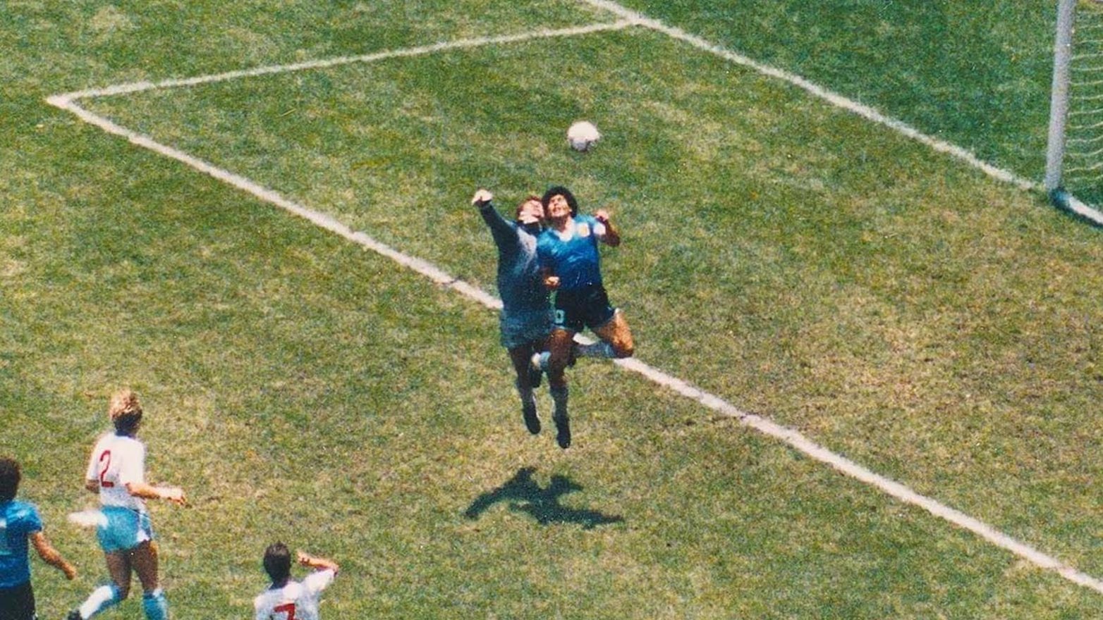 Una foto icónica: el gol de la
