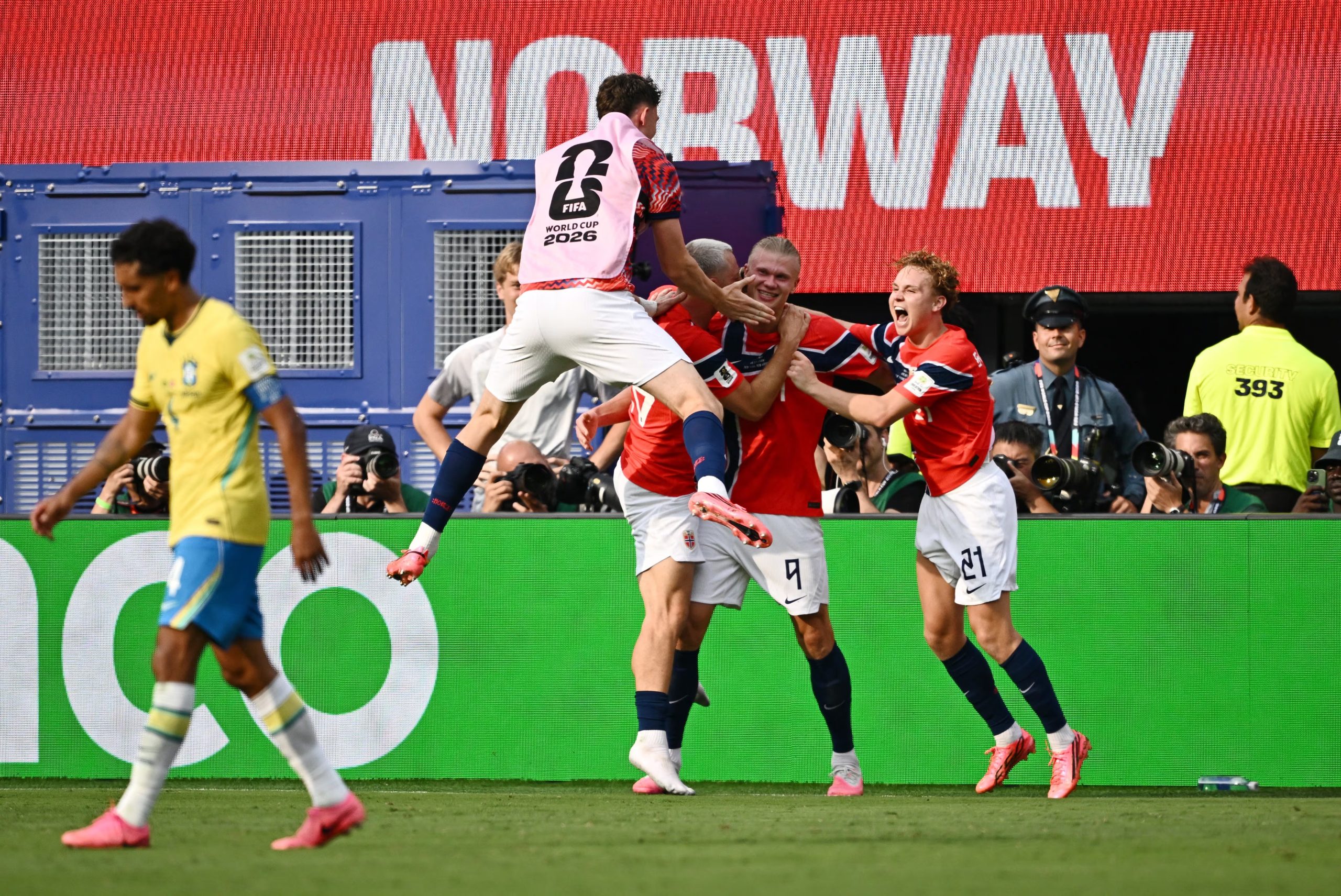 Noruega dej&oacute; en el camino en el Mundial 2026 a Brasil, el verdugo de Jap&oacute;n (REUTERS/Dylan Martinez)